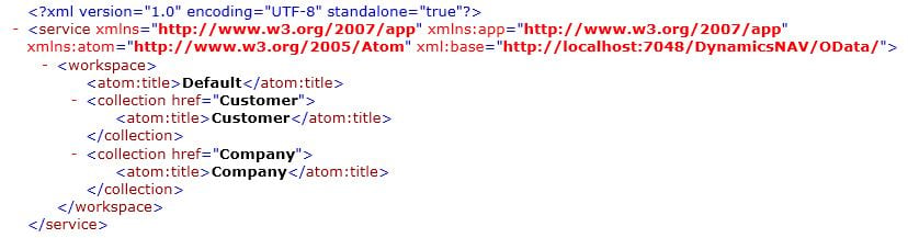 How to: Use OData to Return/Obtain an AtomPub Document